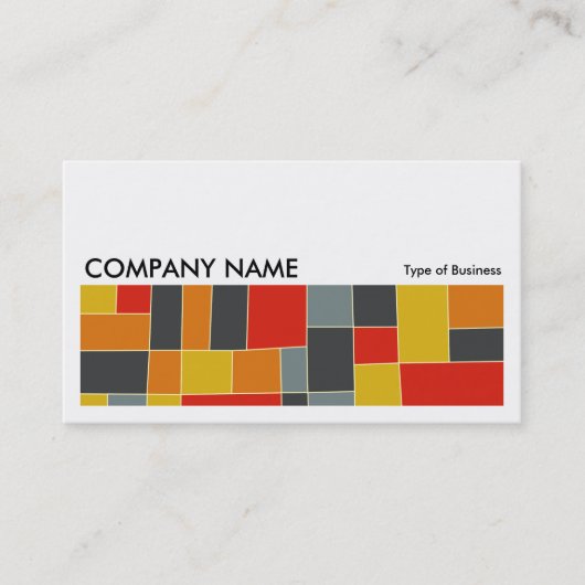 Carte De Visite Image longue 0207 - Abstrait 240413 (Devant)