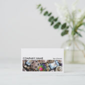 Carte De Visite Image longue 0212 - Boule de marché aux puces (Debout devant)