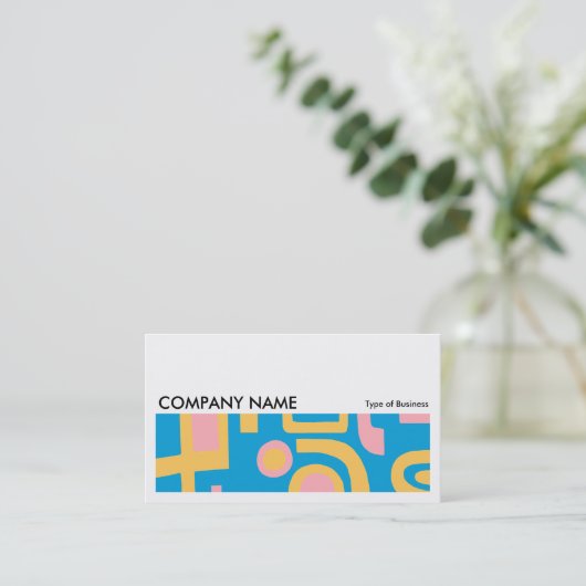 Carte De Visite Image longue 0238 - Abstrait 170914 (Debout devant)