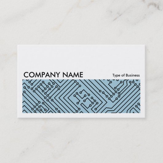 Carte De Visite Image longue 0242 - Circuitrie - 9dc6d8 (Devant)