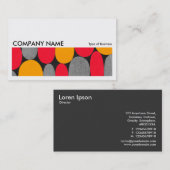 Carte De Visite Image longue 0250 - Abstrait 110615 (Devant / Derrière)