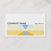 Carte De Visite Image longue 0264 - Segments couleur 04 (Devant)