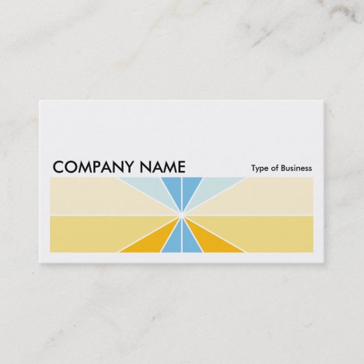 Carte De Visite Image longue 0264 - Segments couleur 04 (Devant)