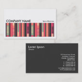 Carte De Visite Image longue 0270 - Abstrait 270516 (Devant / Derrière)