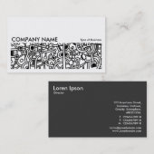 Carte De Visite Image longue 034 - Metropolis (Devant / Derrière)