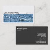 Carte De Visite Image longue 046 - Swan (Devant / Derrière)