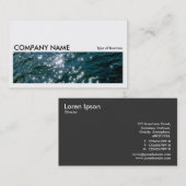 Carte De Visite Image longue 047 - Eau pétillante (Devant / Derrière)