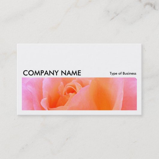 Carte De Visite Image longue 048 - Rose (Devant)