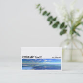 Carte De Visite Image longue 04 - Mer et Ciel (Debout devant)