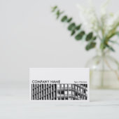 Carte De Visite Image longue 053 - Bloc de bureau (Debout devant)