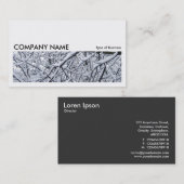 Carte De Visite Image longue 074 - Branches moelleuses (Devant / Derrière)