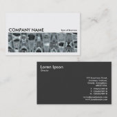 Carte De Visite Image longue 078 - Glace Waves II (Devant / Derrière)