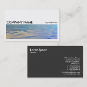 Carte De Visite Image longue 084 - Mer tropicale II (Devant / Derrière)