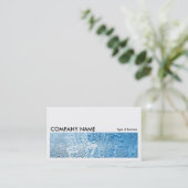 Carte De Visite Image longue 091 - Eau bleue (Debout devant)