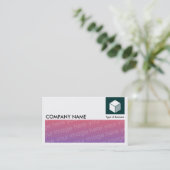 Carte De Visite Image longue - Logo et panneau - Vert foncé (Debout devant)