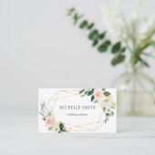 Carte De Visite Image or géométrique flush Bloom (Debout devant)