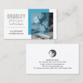 Carte De Visite Image personnalisable Carpenter Woodworker (Devant / Derrière)