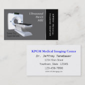 Carte De Visite imagerie IRM Médicale (Devant / Derrière)