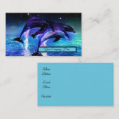 Carte De Visite Imaginaire dauphin (Devant / Derrière)