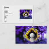 Carte de visite Imaginaire de golf (Devant / Derrière)