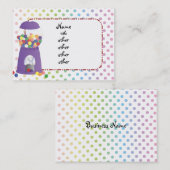 Carte De Visite Imaginaire de gumball (Devant / Derrière)