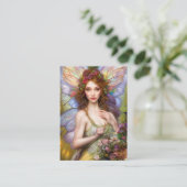 Carte De Visite Imaginaire de la forêt (Debout devant)