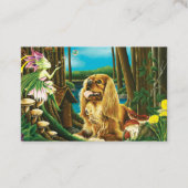 Carte De Visite Imaginaire du roi Charles Spaniel Sprite (Devant)