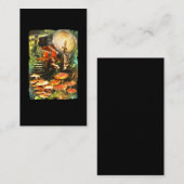 Carte De Visite Imaginaire Fées aux champignons (Devant / Derrière)
