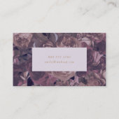 Carte de visite Imaginaire violet (Dos)