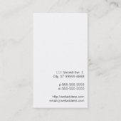 Carte De Visite Imaginateur (Dos)