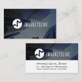 Carte De Visite iMarketsLive Business Card1 (Devant / Derrière)