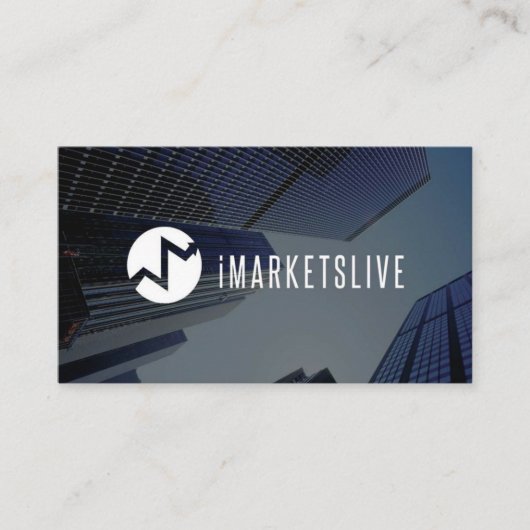 Carte De Visite iMarketsLive Business Card1 (Devant)