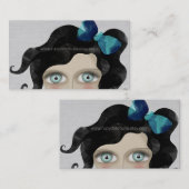 Carte De Visite Immense Vue bleue (Devant / Derrière)