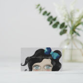 Carte De Visite Immense Vue bleue (Debout devant)