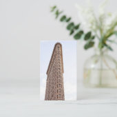 Carte De Visite immeuble Flatiron (Debout devant)