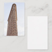 Carte De Visite immeuble Flatiron (Devant / Derrière)