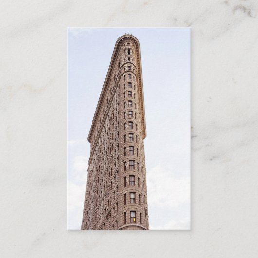 Carte De Visite immeuble Flatiron (Devant)