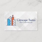 Carte De Visite Immeubles | Propriétés locatives (Devant)