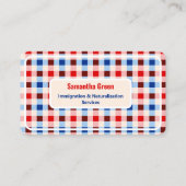 Carte De Visite Immigration (Devant)