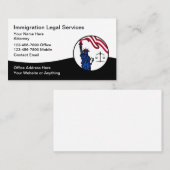 Carte De Visite Immigration Naturalization Attorney (Devant / Derrière)