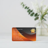 Carte De Visite Immobilier (Debout devant)