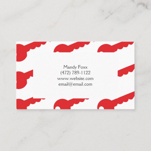 Carte de visite immobilier (Dos)