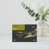 Carte de visite immobilier (Debout devant)