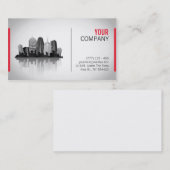 Carte de visite immobilier (Devant / Derrière)