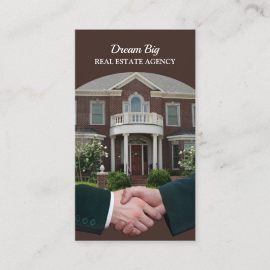 Carte de visite immobilier (Devant)