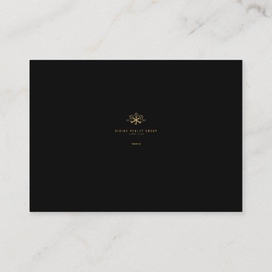 CARTE DE VISITE IMMOBILIER (Dos)