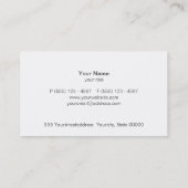 Carte de visite immobilier (Dos)