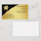 Carte de visite immobilier (Devant / Derrière)