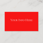 Carte De Visite Immobilier (Dos)