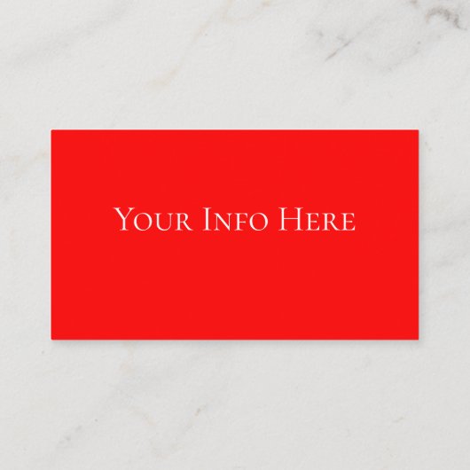 Carte De Visite Immobilier (Dos)